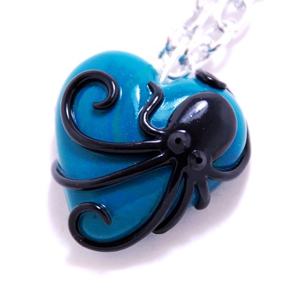 Halsband Octo Love Blue