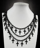 Halsband Svarta Kors