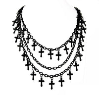 Halsband Svarta Kors