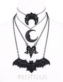 Halsband Ram Skull